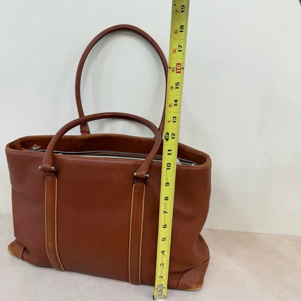 Vintage Brown Coach Hampton Business Tote